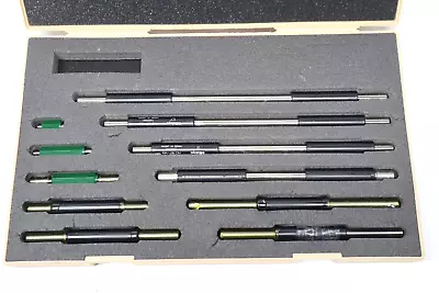 Mitutoyo 167-913 11 Piece 1 -11  Range Micrometer Calibration Standard Set • $180