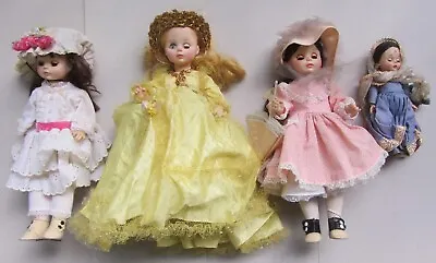 4 Vtg Madame Alexander Dolls~degas~india~rebecca~sleeping Beauty~g/vg~refurbish • $17