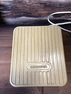 Original Vintage FT-G BERNINA Foot Pedal Switch For Classes 600 And 610 • $110