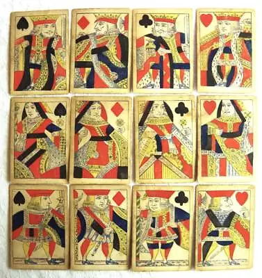 19Th Century Antique British Reynolds Brothers Carta Playing Cards 51 Pieces V2 • $294.96