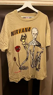 Vintage Nirvana Incesticide T-Shirt 1993 - Incredible Condition • £1000