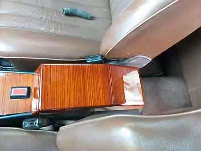 Mercedes W123 WAGOON Zebrano CASETTE BOX WOOD Center Arm  230C 230TD 240D 300TD • $284.05