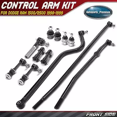 12Pcs Sway Bar Link Tie Rod End W/Ball Joint For Dodge Ram 1500/2500 1998-1999 • $210.99