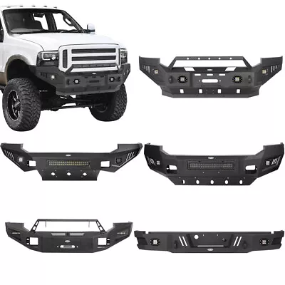 Sturdy Steel Front Rear Bumper Assembly Fit F-250 F350 2005 2006 2007 Super Duty • $429.59