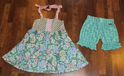 Matilda Jane Lot 12 House Of Clouds Vivian Roundabout Halter + Cecilia Shorties • $67.99