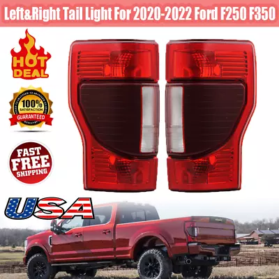 Right+Left Tail Light Brake Non-LED W/Blind Spot For Ford F250 F350 2020 21-2022 • $149.61