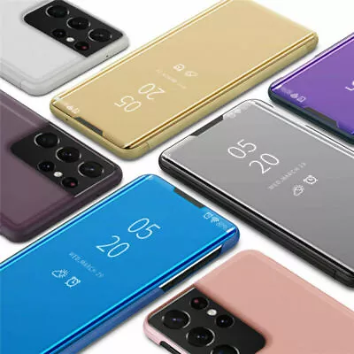 Mirror Plating For OnePlus 10T 9T 8 7 Pro Nord2T 5G Flip Stand Phone Case • $13.63