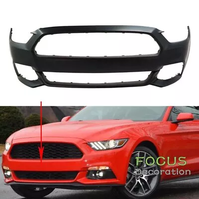 Front Bumper Cover Primed For 2015 2016 2017 Ford Mustang Except Shelby Model • $114.25