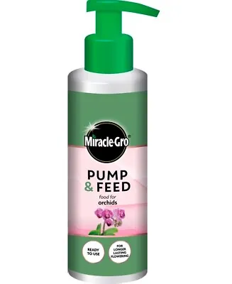 Miracle Gro Pump Feed For Orchids Ready To Use Orchid Food Lasting Flowers 200ml • £7.89
