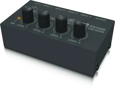 £28 • Buy Behringer Micromix MX400 Ultra Low-Noise 4 Channel Line Mixer / Amplifier