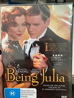 Being Julia NEW/sealed Region 4 DVD (2004 Annette Bening Comedy Drama Movie) • $4.83