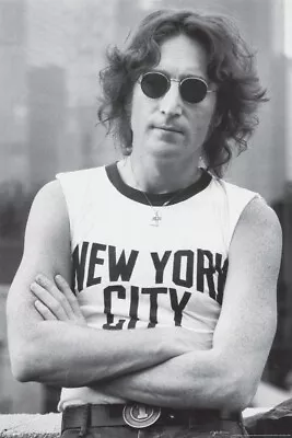 John Lennon New York City Vintage Movie Poster 24  X 36  • $9.98