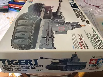 1/35 Tamiya  Tiger I   Initial Production German Tank Kit  Mint!!!   • $55