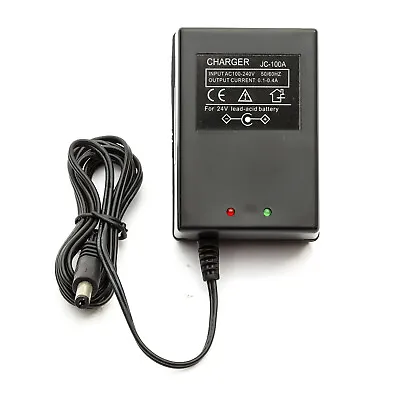 24v Lead Acid Battery Charger Electric Scooter 24 Volt 0.4 Amp UK / EU Plug • £9.99