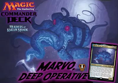 Marvo Deep Operative MTG EDH Commander Deck Clash FTW!! • $49.50