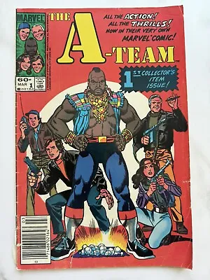 THE A-TEAM # 1 ( 1st Comic App Of Team ) 1984. Newsstand. • $0.99