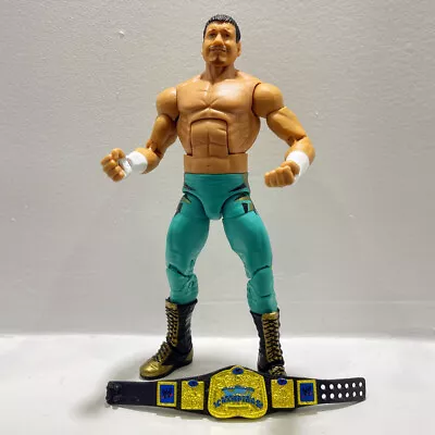 WWE Elite 95 Eddie Guerrero Championship Belt Wrestling Action Figure Toy AEW • $48.99