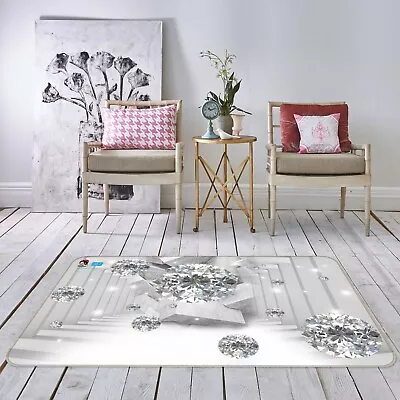 3D Romantic Diamond ZHUA2399 Game Non Slip Rug Mat Photo Carpet Vera • $32.10