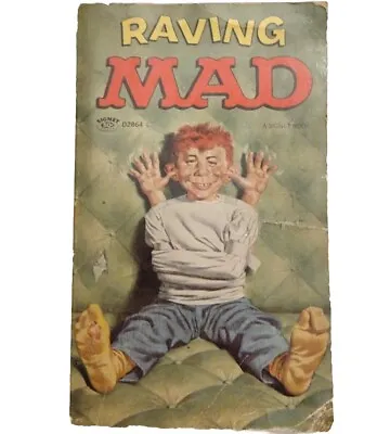 Vintage 1966 Book MAD Magazine Paperback Book: Raving MAD Signet • $9.91