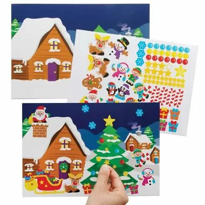 £1.79 • Buy Christmas Sticker Scene - Xmas Eve Box - 82 Repositionable Stickers Designs