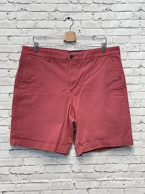 Chaps Shorts Red/Pink Stretch Men's Size 38 Cotton Blend Made In Bangladesh • $14.65