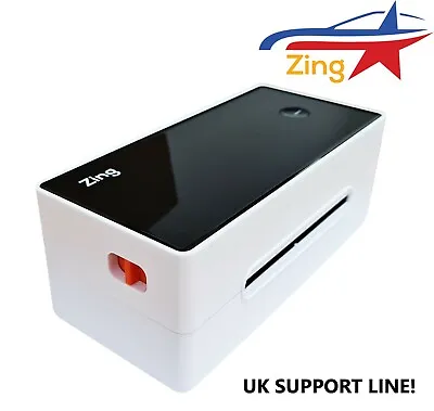 Zing® Direct Thermal Label Printer Heavy-Duty Monochrome Auto Portable 150mm 4x6 • £49.99