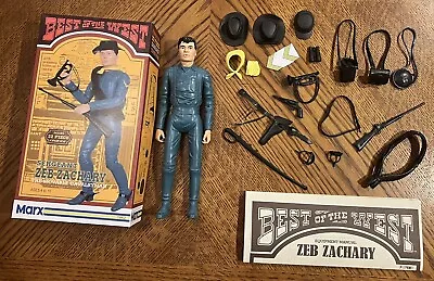 Marx Johnny West BOTW Best Of The West Sgt. Zeb Zachary W/Box • $185