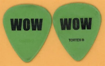 Marilyn Manson Twiggy Ramirez 2009 High End Of Low Tour Guitar Pick WOW Green • $9.99