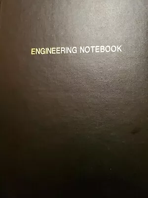 BookFactory Engineering Notebook/Quadrille 4 X 4 Quad Ruled(4 Books For $80.00) • $80