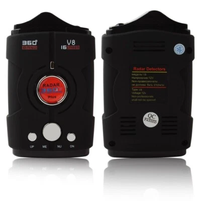 $14.99 • Buy 360 Degree Car Radar Detector 16 Bands Anti Radar Detector XK NK Ku Ka Laser