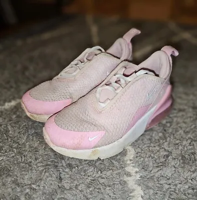 Girls Nike Air Max 270 Pink Size US 11 • $38
