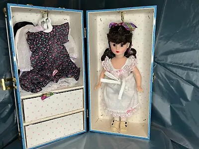Vintage 1993 Madame Alexander  Diana  14  Doll In Trunk W/ Wardrobe NICE Set! • $75