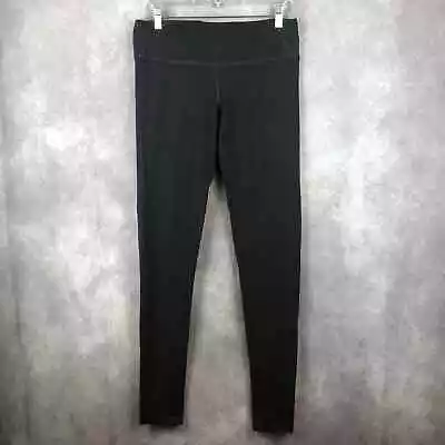 BCBG MAXAZRIA Leggings Womens Large Gray Pocket Long Length Pants Activewear • $14.99