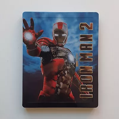 *VERY RARE* Iron Man 2 Play.com Exclusive Blu-Ray Steelbook OOP MINT CONDITION! • £9.99