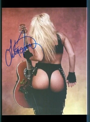 $5.99 • Buy LITA FORD Autographed Original 8x10 Photo LOA TTM