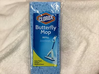 Clorox BUTTERFLY Mop Refill Antimicrobial Protection Sponge Head • $11.90