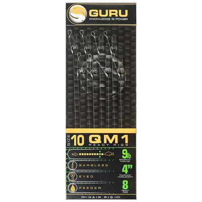 Guru QM1 Standard Hair Rigs • £3.99