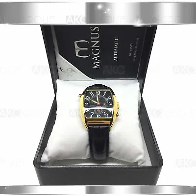 MAGNUS Monterrey M110MGR42 Automatic Stainless Steel Mens Watch • $375