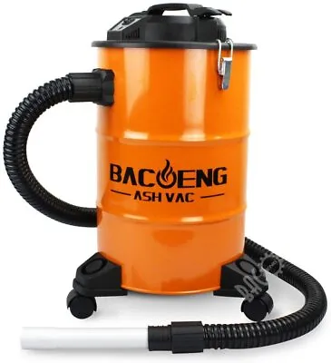 £86.99 • Buy Metal Ash Vacuum Cleaner Home Or Bbq Cleaning Hoover Wood Fire Debris Soot Best 