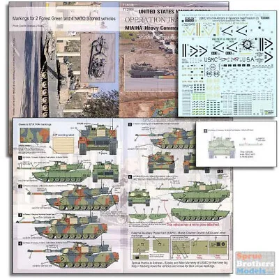 ECH35006 1:35 Echelon USMC M1A1-HA Abrams Operation Iraqi Freedom Part 2 • $23.14