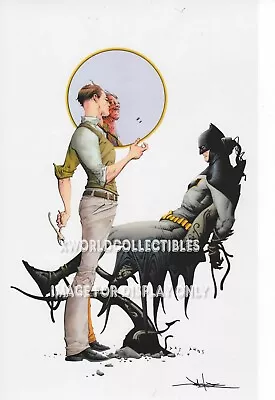 BATMAN VS TWO FACE ART PRINT WONDERCON 2024 ~ SIGNED JAE LEE 11x17 • $39.99