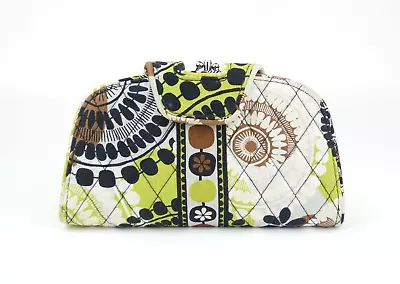 Vera Bradley Cocoa Moss Kiss N' Snap Wallet • $30