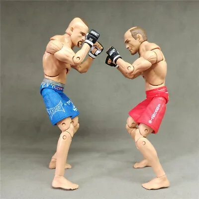 2PCS UFC 8.7 Inch Fight Wrestler Action Figure Set Collection Model Toy • $19.99