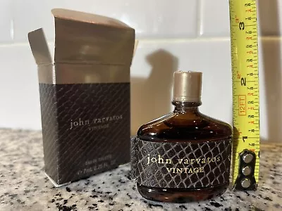 John Varvatos VINTAGE EDT “Mini” For Men .25 Oz NEW/UNUSED Collectors / Travel • $22.75