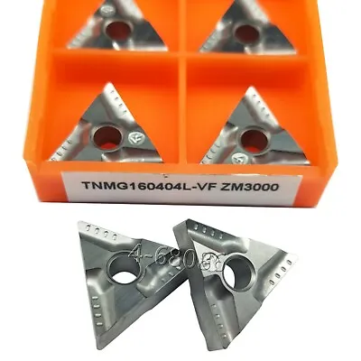 TNMG160404 L-VF 3000 TNMG331 Ceramics Insert Carbide Insert Lathe Turning Tool • $11.99