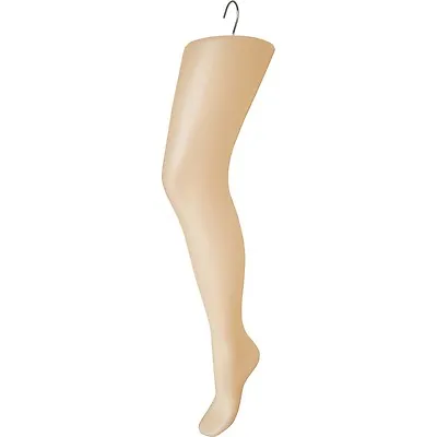 MN-233 FLESHTONE Plastic Female Thigh-High Hosiery Leg Hanger Mannequin Display • $19.29
