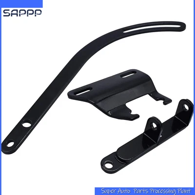 $25.50 • Buy SBC Small Block Chevy Black SWP Alternator Bracket 283 327 350 Short Water Pump