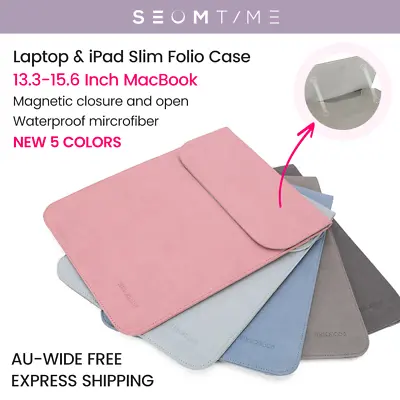 $24.98 • Buy MacBook IPad Air 11  13  15  16  MacBook Pro Laptop Slim Sleeve Bag Carry Case