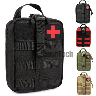 Tactical First Aid Kit Survival Molle Military EMT Medical Pouch Empty Bag • $10.19
