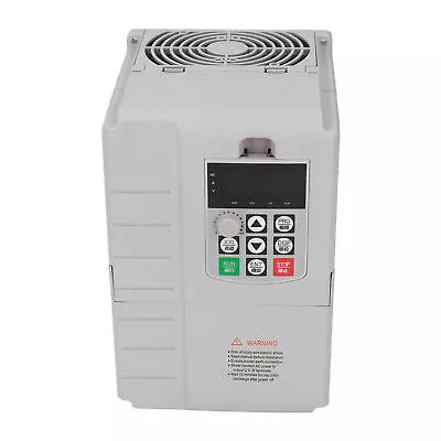 Variable Frequency Drive VFD Single To 3 Phase 220V To 380V Governor 4KW 6HP AC • £260.24